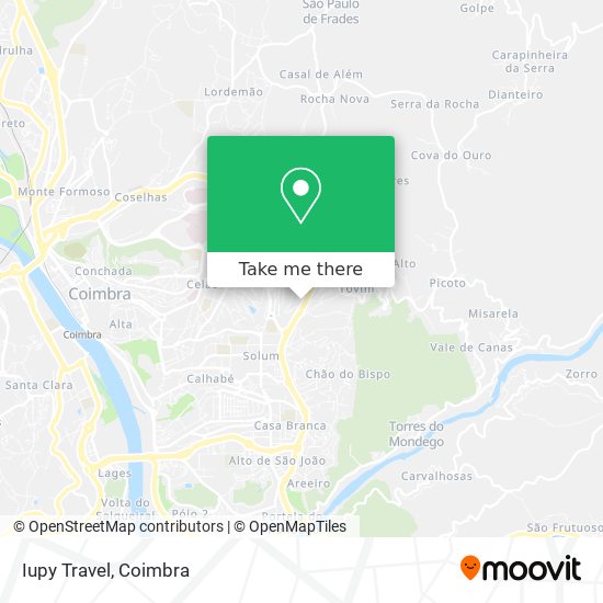 Iupy Travel mapa