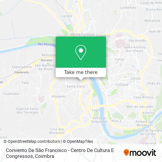 Convento De São Francisco - Centro De Cultura E Congressos map