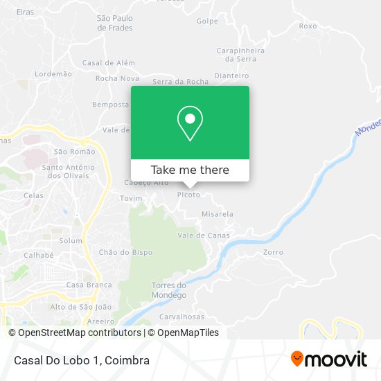 Casal Do Lobo 1 map