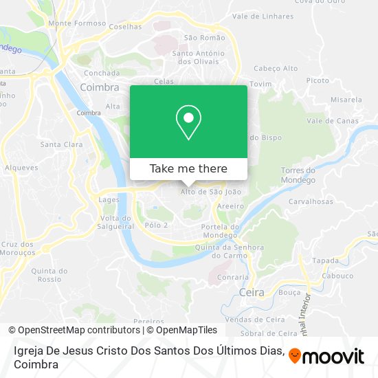 Igreja De Jesus Cristo Dos Santos Dos Últimos Dias map