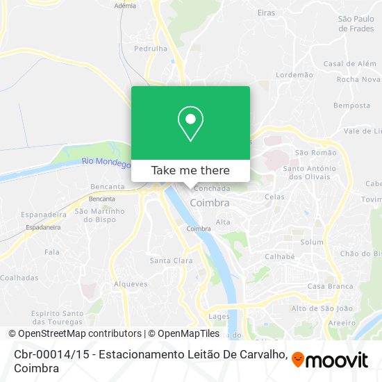 Cbr-00014 / 15 - Estacionamento Leitão De Carvalho map