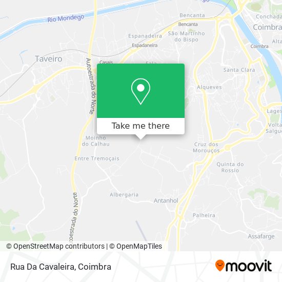 Rua Da Cavaleira map