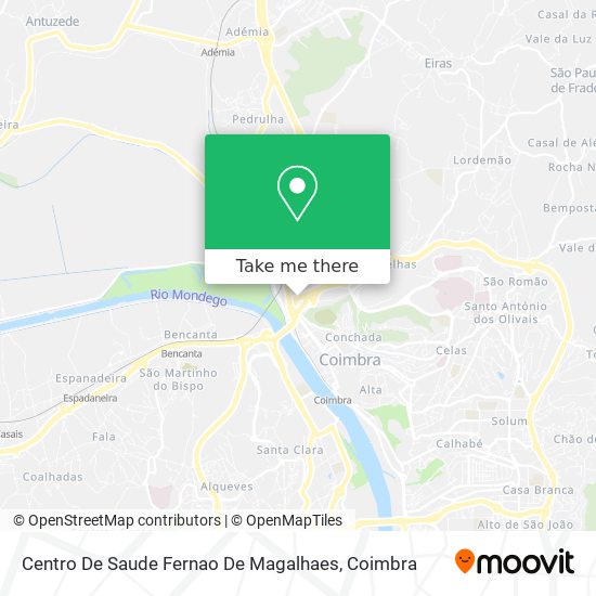Centro De Saude Fernao De Magalhaes map