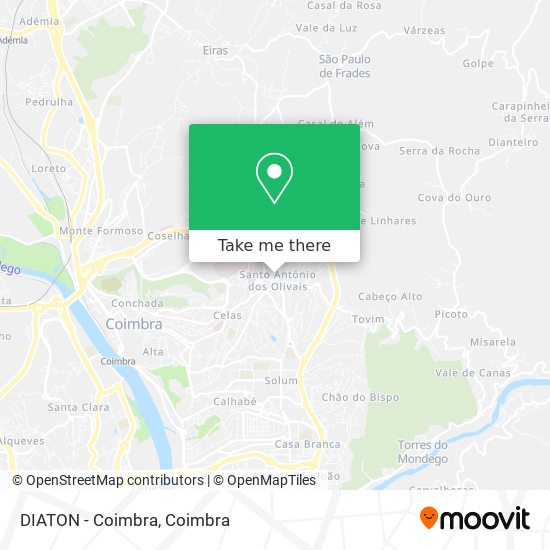 DIATON - Coimbra map