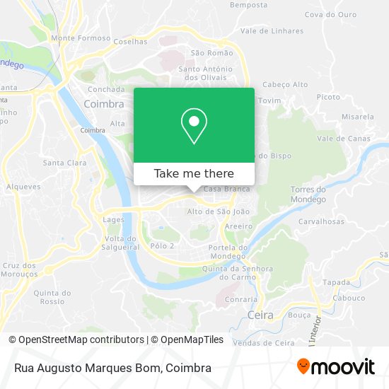 Rua Augusto Marques Bom map