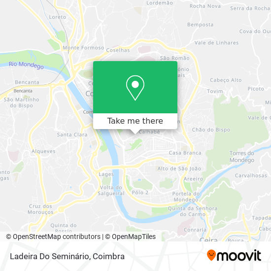 Ladeira Do Seminário map