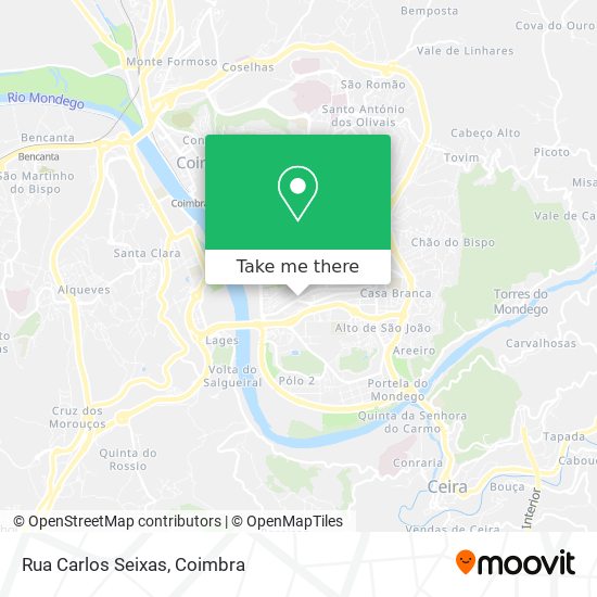 Rua Carlos Seixas map