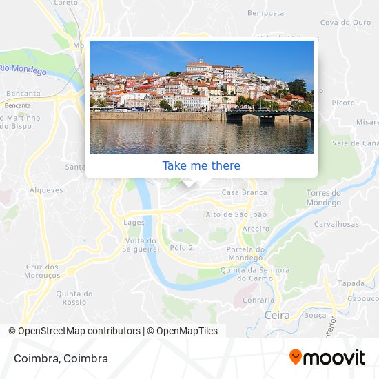 Coimbra mapa