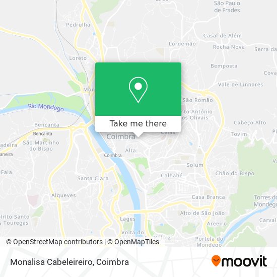 Monalisa Cabeleireiro map