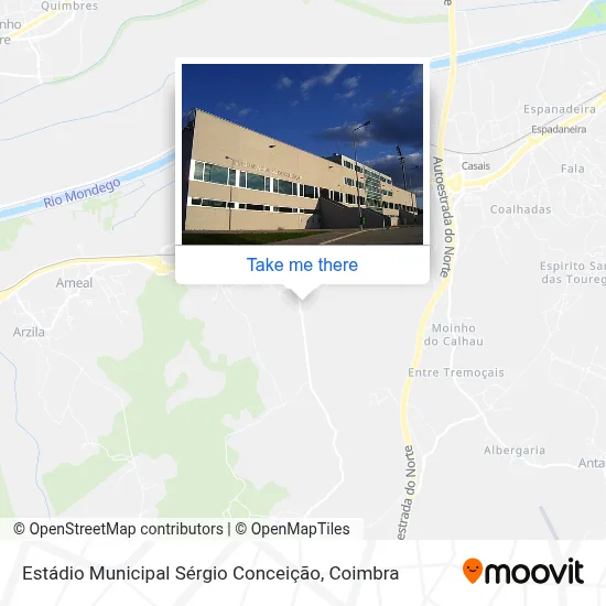 Estádio Municipal Sérgio Conceição map