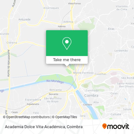 Academia Dolce Vita-Académica map