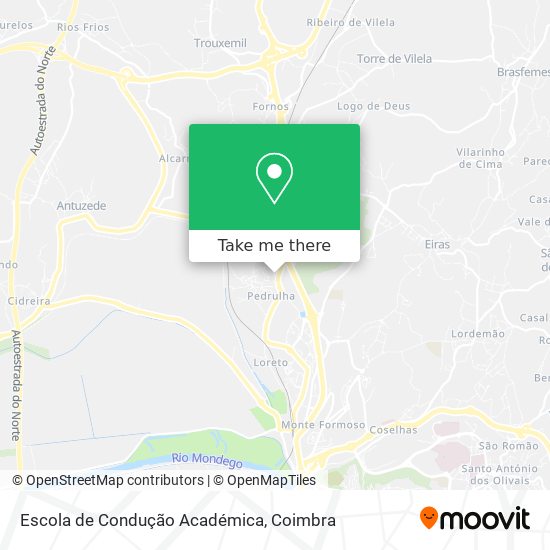 Escola de Condução Académica map