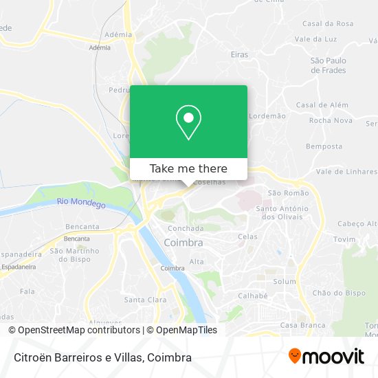 Citroën Barreiros e Villas map