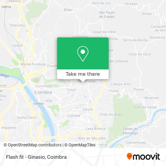 Flash fit - Ginasio map