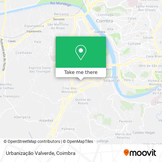 Urbanização Valverde map
