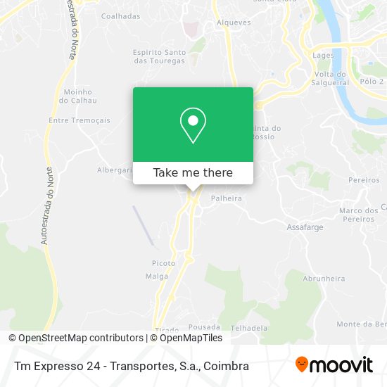 Tm Expresso 24 - Transportes, S.a. map