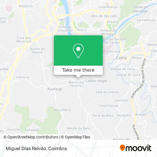 Miguel Dias Relvão map