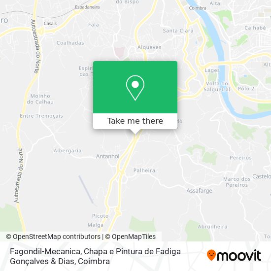 Fagondil-Mecanica, Chapa e Pintura de Fadiga Gonçalves & Dias map
