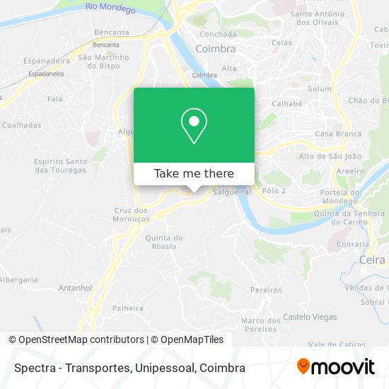 Spectra - Transportes, Unipessoal mapa