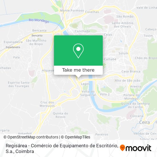 Regisárea - Comércio de Equipamento de Escritório, S.a. map