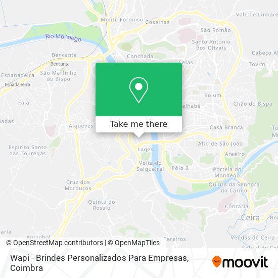 Wapi - Brindes Personalizados Para Empresas mapa