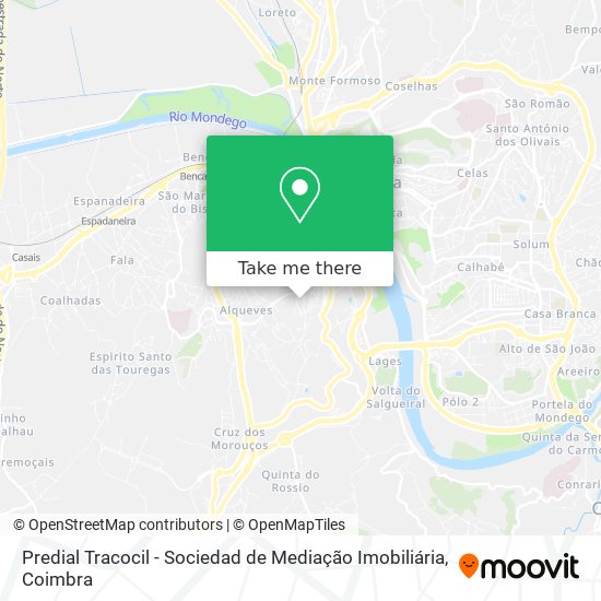 Predial Tracocil - Sociedad de Mediação Imobiliária mapa