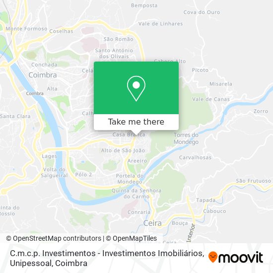 C.m.c.p. Investimentos - Investimentos Imobiliários, Unipessoal map