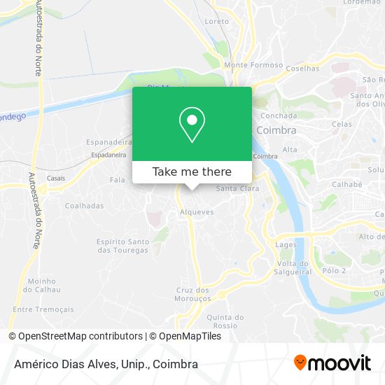 Américo Dias Alves, Unip. map