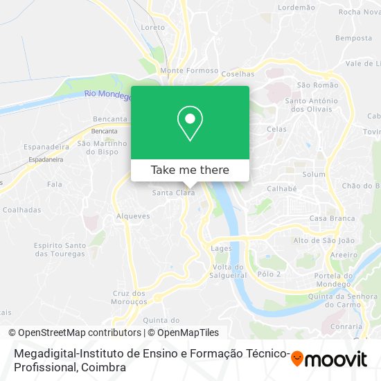 Megadigital-Instituto de Ensino e Formação Técnico-Profissional map