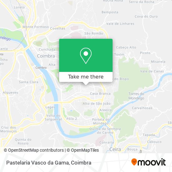 Pastelaria Vasco da Gama map
