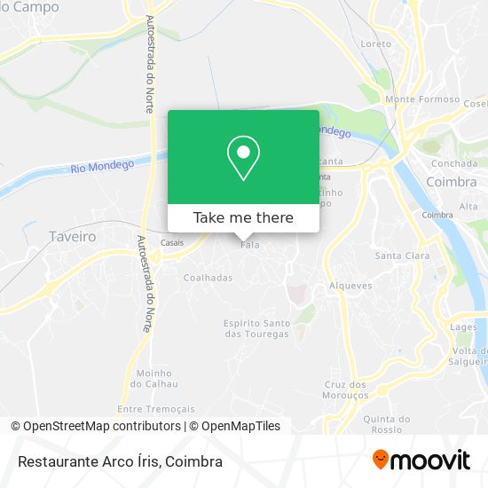 Restaurante Arco Íris map