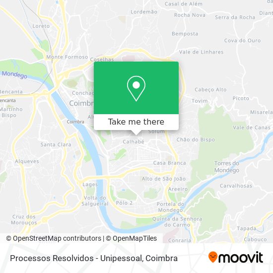 Processos Resolvidos - Unipessoal mapa