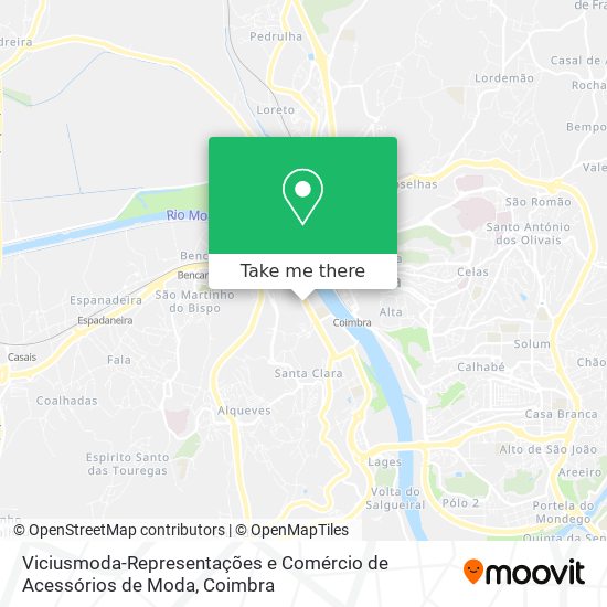 Viciusmoda-Representações e Comércio de Acessórios de Moda mapa