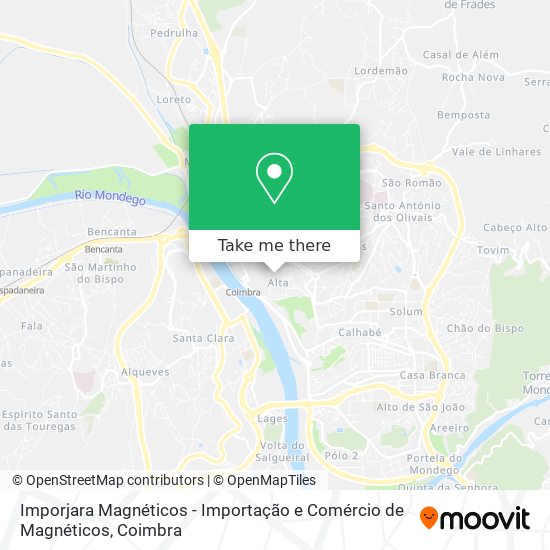 Imporjara Magnéticos - Importação e Comércio de Magnéticos mapa