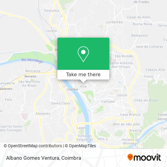 Albano Gomes Ventura map
