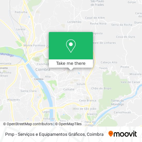 Pmp - Serviços e Equipamentos Gráficos map