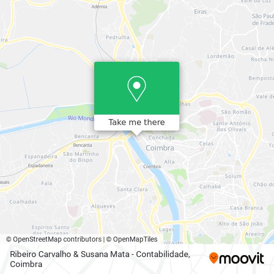 Ribeiro Carvalho & Susana Mata - Contabilidade map