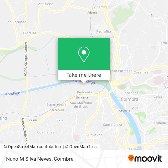 Nuno M Silva Neves map