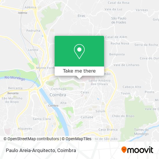 Paulo Areia-Arquitecto map