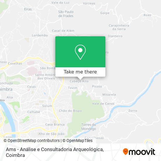 Ams - Análise e Consultadoria Arqueológica map