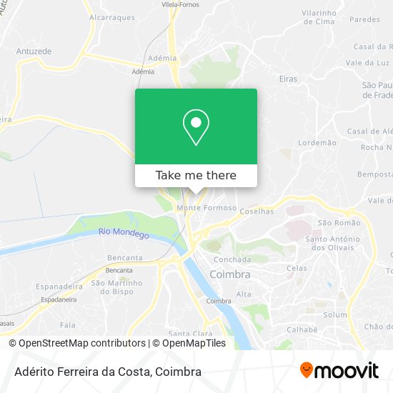 Adérito Ferreira da Costa map