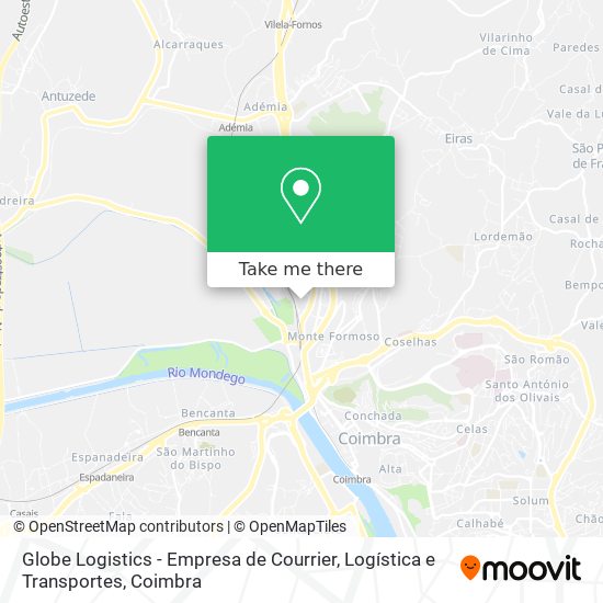 Globe Logistics - Empresa de Courrier, Logística e Transportes map