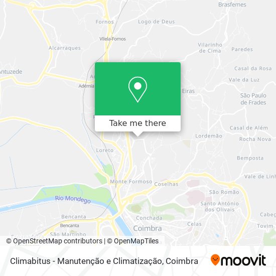 Climabitus - Manutenção e Climatização map