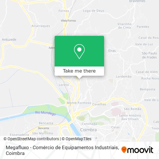 Megafluxo - Comércio de Equipamentos Industriais map
