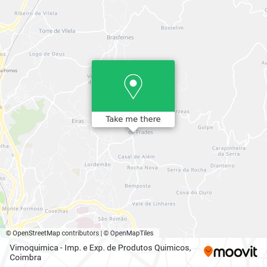 Vimoquimica - Imp. e Exp. de Produtos Quimicos mapa