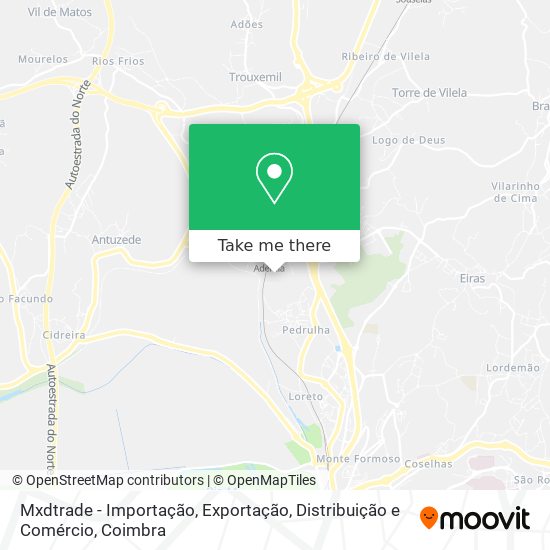 Mxdtrade - Importação, Exportação, Distribuição e Comércio mapa