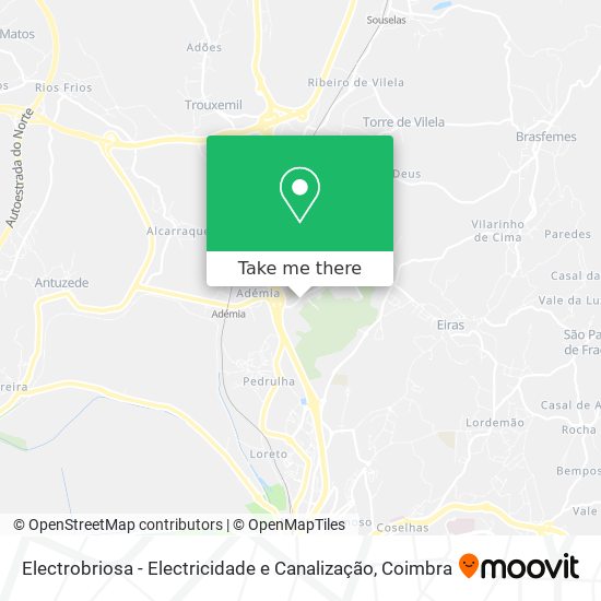 Electrobriosa - Electricidade e Canalização map