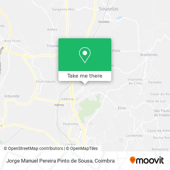 Jorge Manuel Pereira Pinto de Sousa map