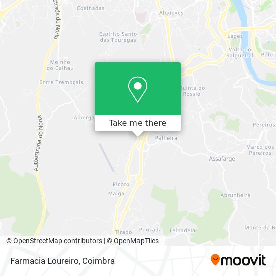 Farmacia Loureiro mapa