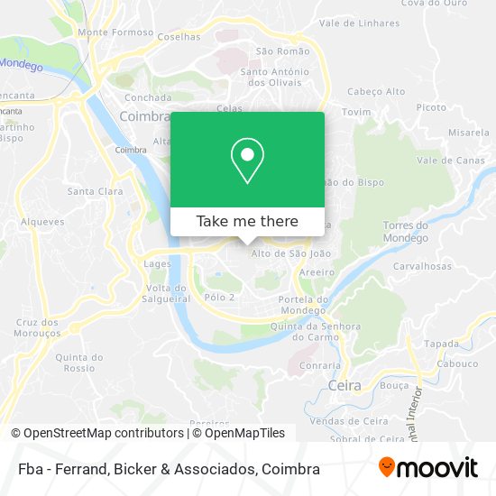 Fba - Ferrand, Bicker & Associados map